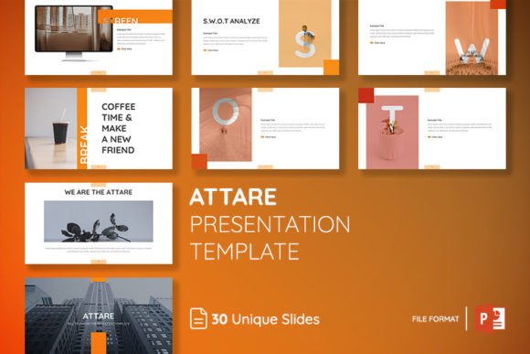 ATTARE Powerpoint Presentation Template: Streamline Your Business