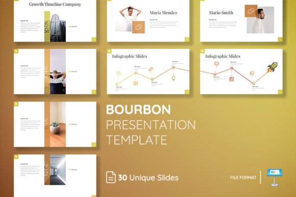 BOURBON Keynote Template: Streamline Your Next Pitch