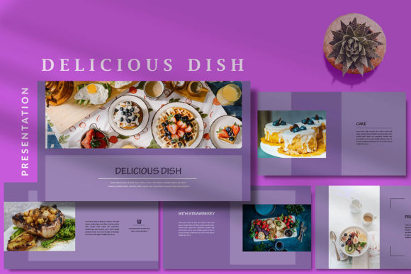 Delicious Dish: A Modern Food Presentation Template