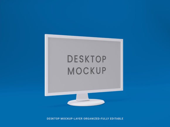 Desktop Mockup Design Premium PSD: Elevate Your Presentations