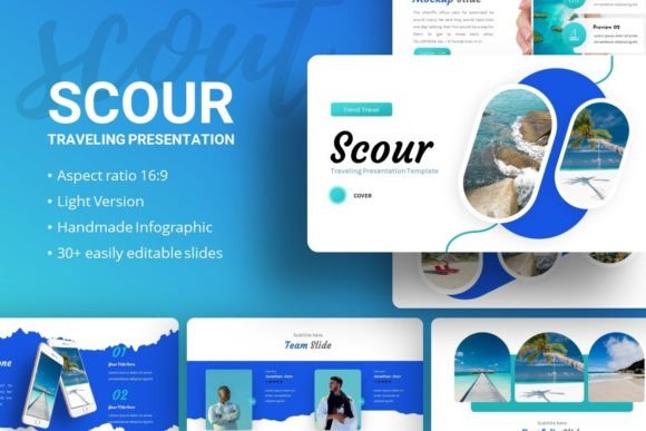 Elevate Your Pitch: A Deep Dive into the Scour Presentation Template