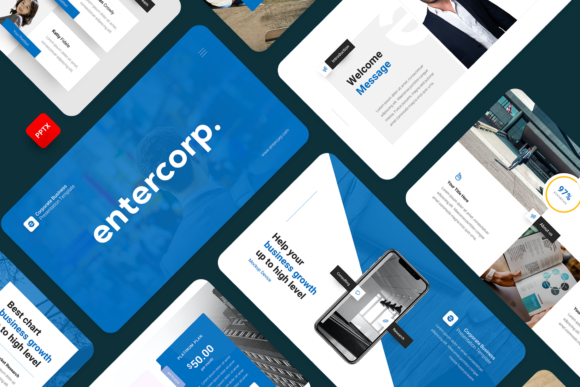 Entercorp-Corporate Business PowerPoint: Your Next Design Asset