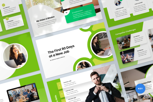 First 90 Days Plan Keynote Template Review