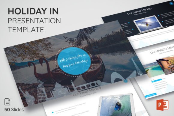 HOLIDAY in Presentation Template: Save Time and Money