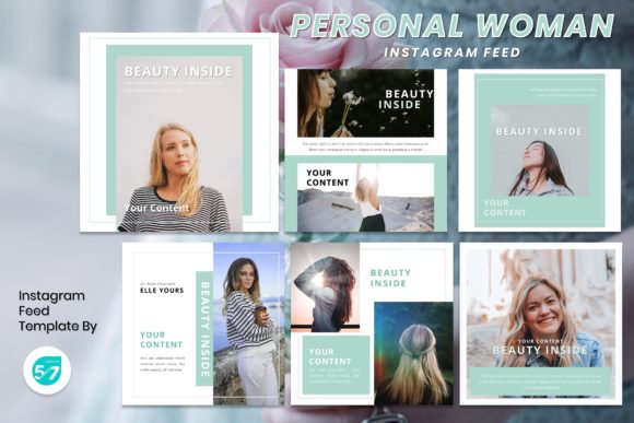 Instagram Feed Template - Personal Woman: A Modern Social Media Solution