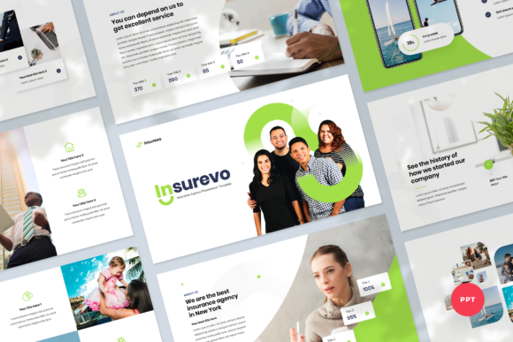 Insurance Agency PowerPoint Template: Presenting with Clarity