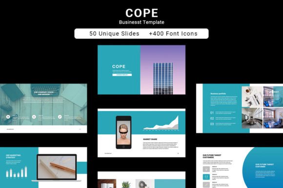 Master Your Presentations with COPE Business Powerpoint Template