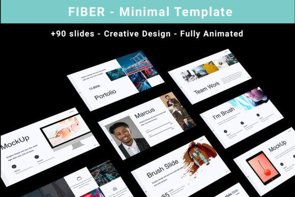 Modern Minimalism: The Fiber Keynote Template