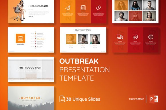 OUTBREAK Presentation Template: A Clean, Modern Toolkit for Growth
